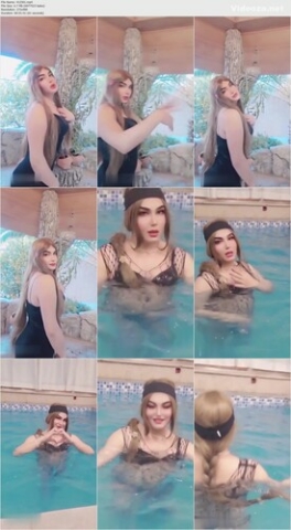 رقص و عشوه گری تینیجر ناز ایرانی تو استخر