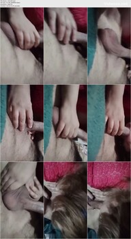 ساک زدن میلف برای شوهرش مرده خوابیده زنه هم داره کیرکلفت مرده رو میخوره .